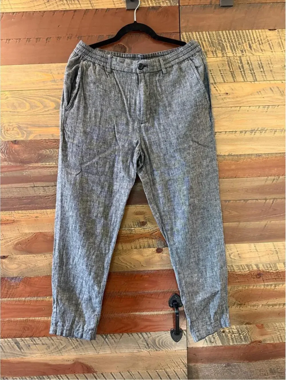 Banana Republic Gray Heather Jogger Pants